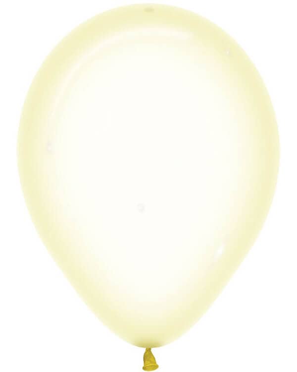 163994_Шар_(12_30_см)_Макарунс_Хрустально-желтый_(321)_кристалл_100_шт Хрустально желтый кристалл — изображение 1