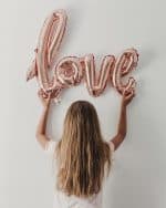 Фигура Надпись Love Розовое Золото 104 см — изображение 2